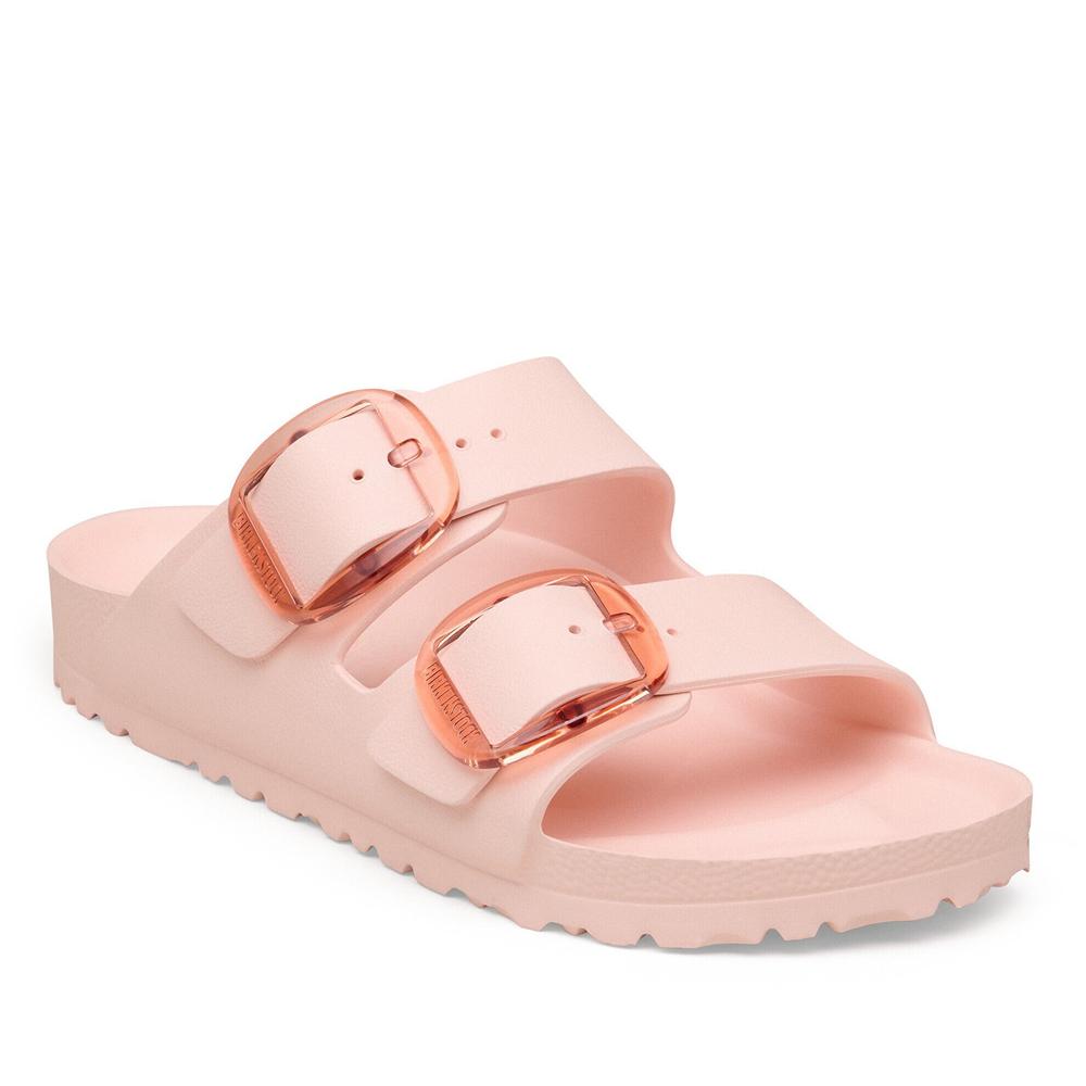 Klapki damskie Birkenstock Arizona Big Buckle 1031283 - różowe