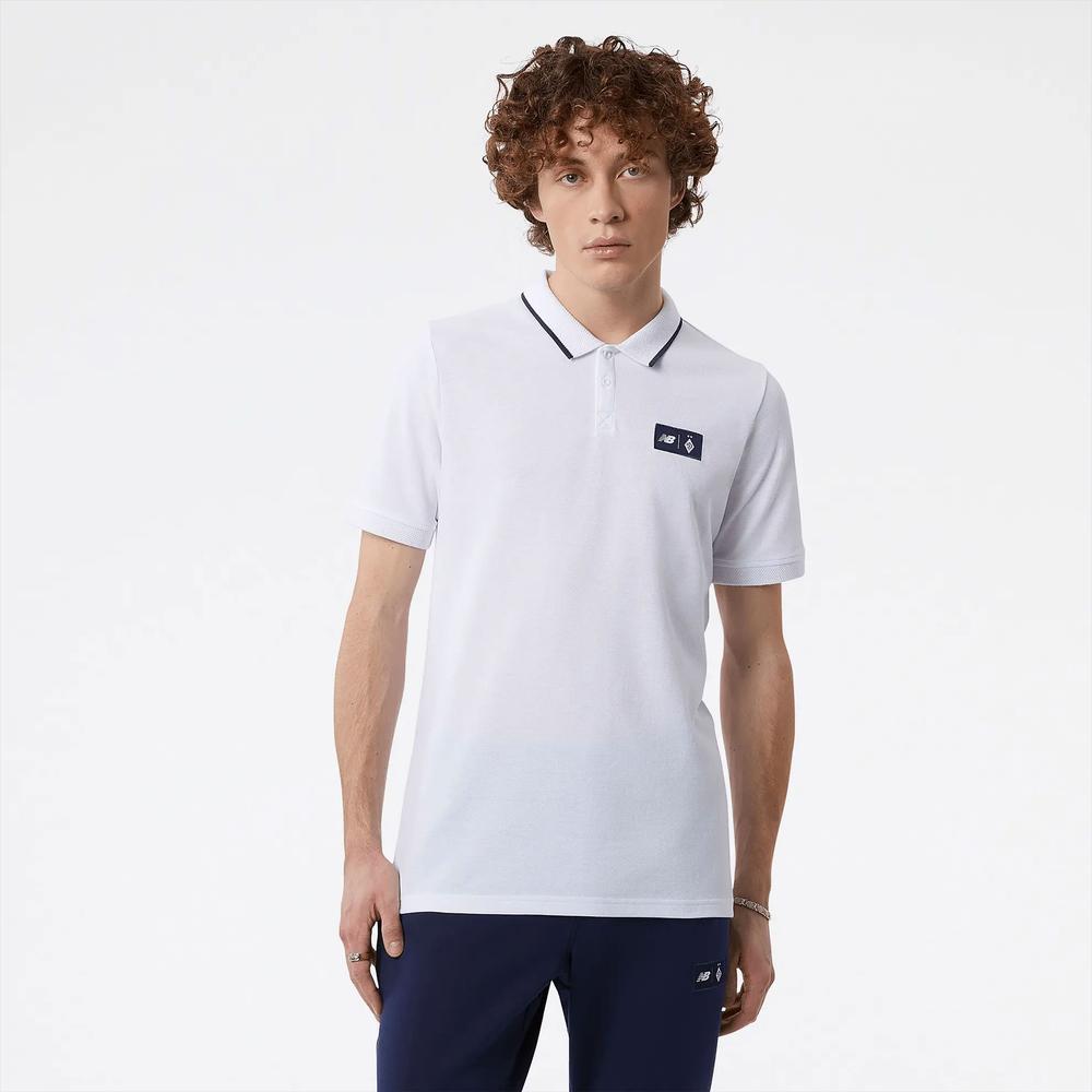Koszulka New Balance MT231729WT - biała