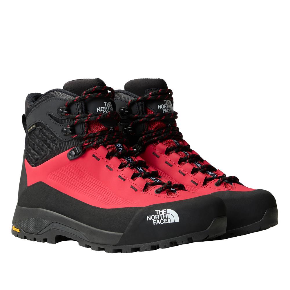 Buty The North Face Verto Gore-Tex Mid 0A83NBKZ31 - czerwono-czarne