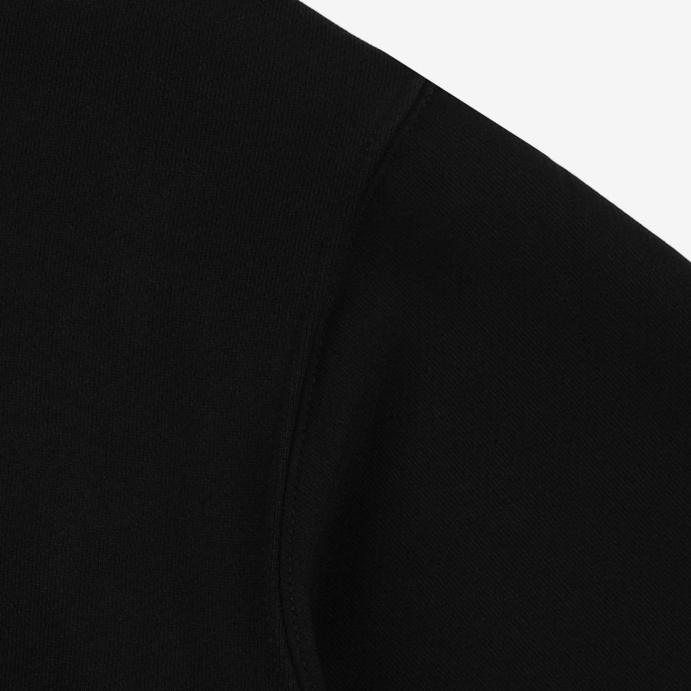 Bluza męska Prosto Zip Hoodie Axel KL251MSWE2181 - czarna