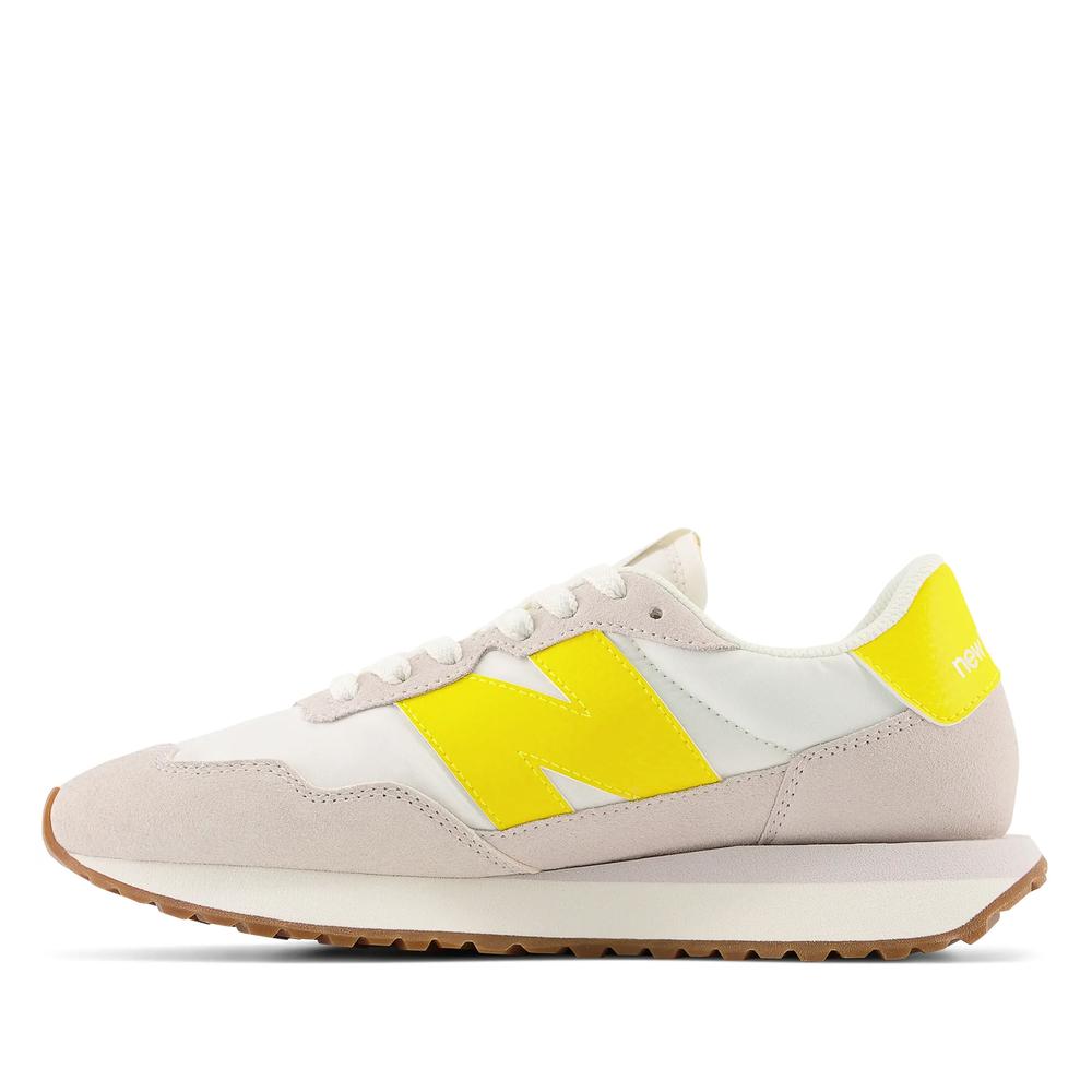 Buty New Balance WS237QE - beżowo-żółte