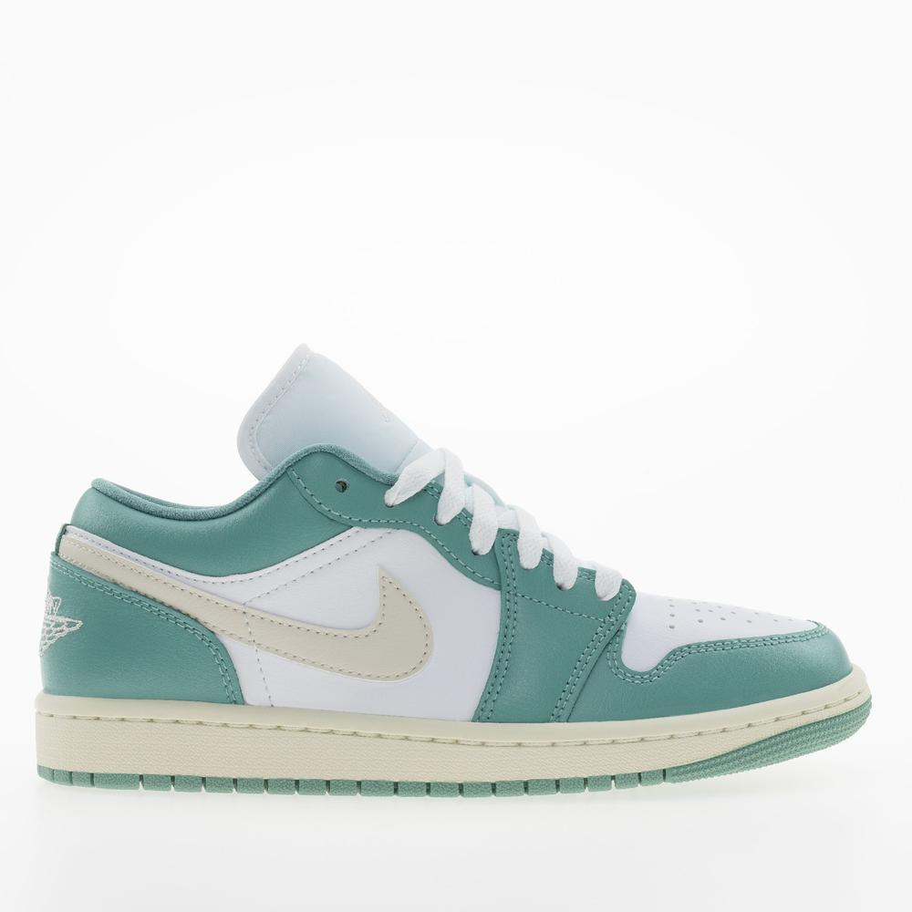 Buty damskie Nike Air Jordan 1 Low DC0774-138 - miętowo-białe