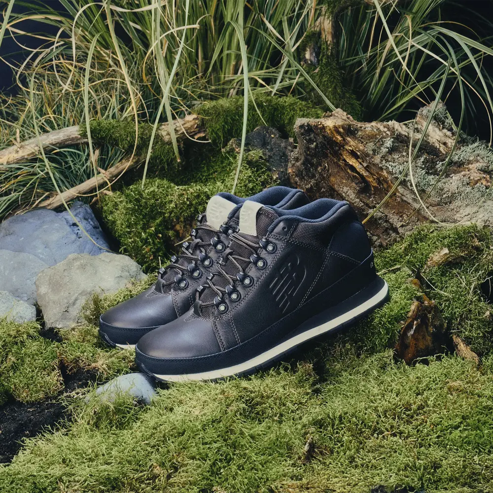 Buty zimowe męskie New Balance H754LLB - brązowe