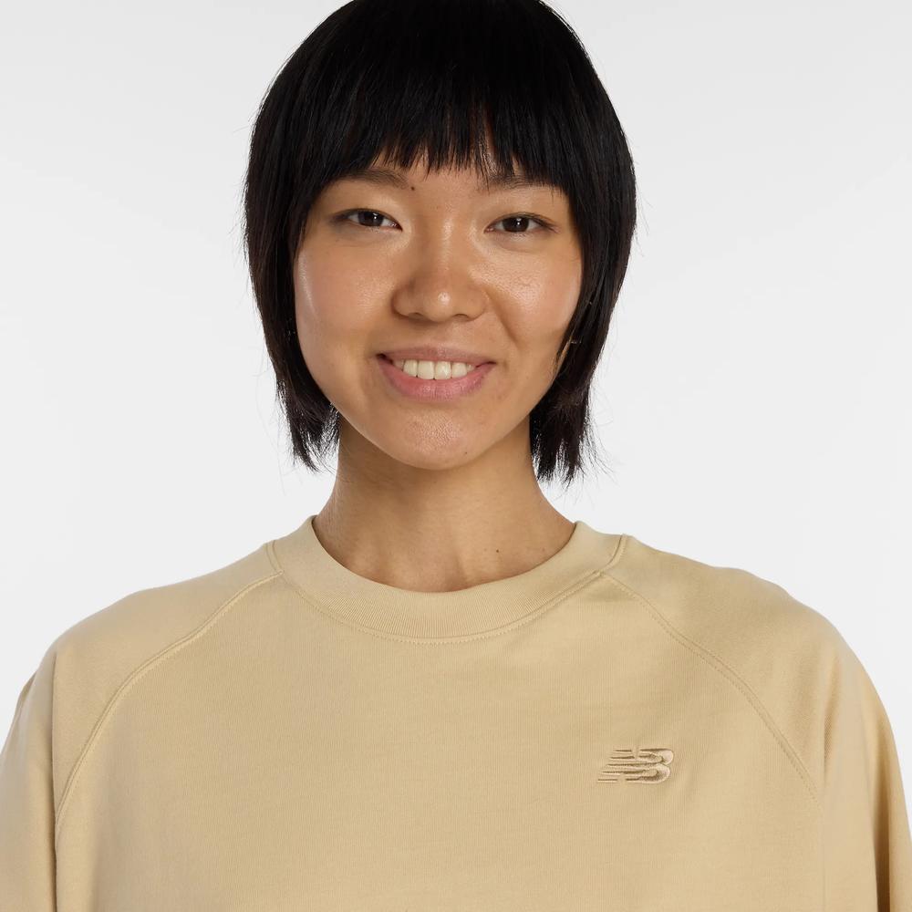 Koszulka damska New Balance WT6147DDABC - żółta