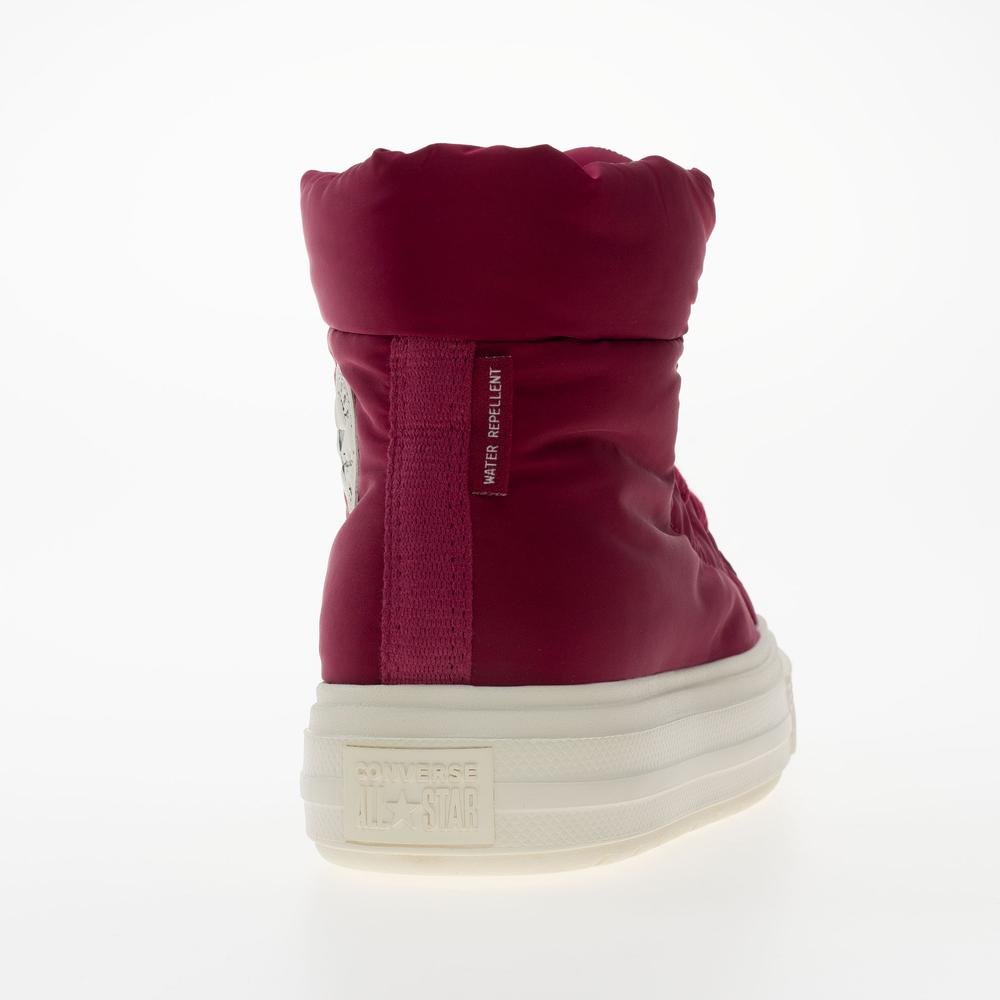 Buty damskie Converse Chuck Taylor All Star Elements Boot A14274C - bordowe