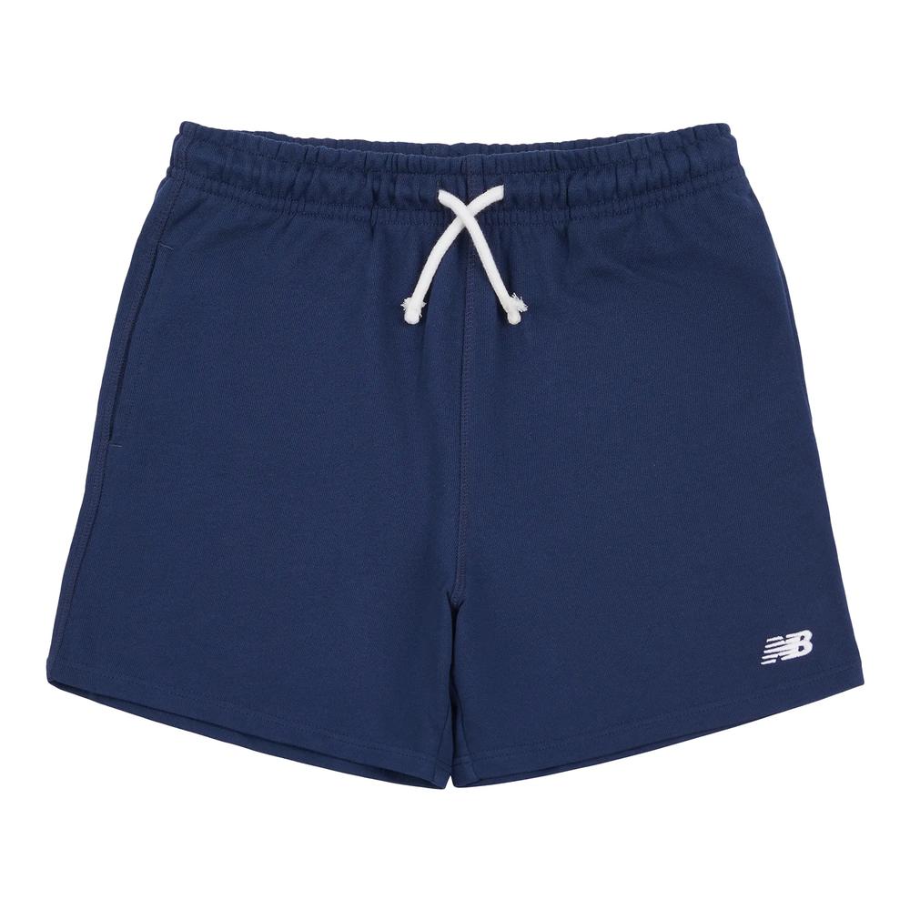 Spodenki dziecięce New Balance LAKB0008NNY - granatowe