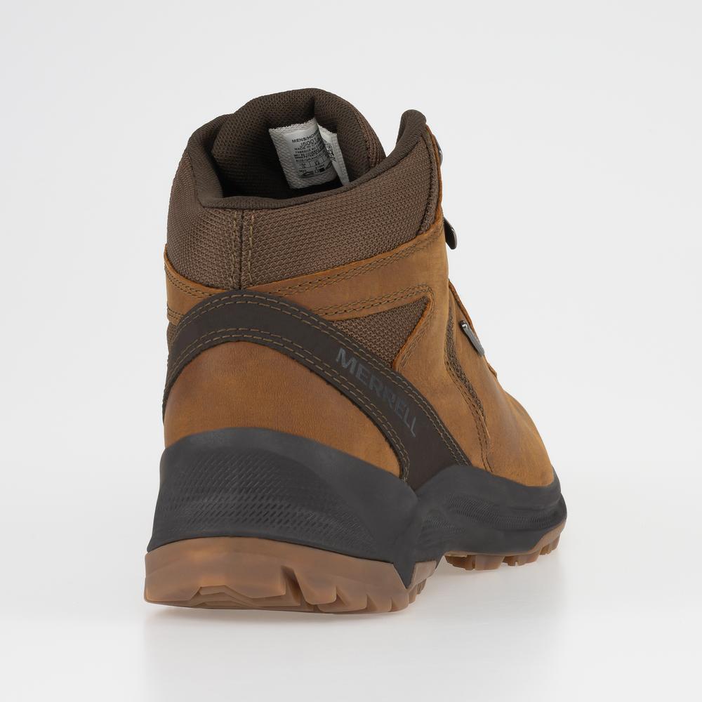 Buty Merrell Erie Mid Leather Waterproof J500121 - brązowe