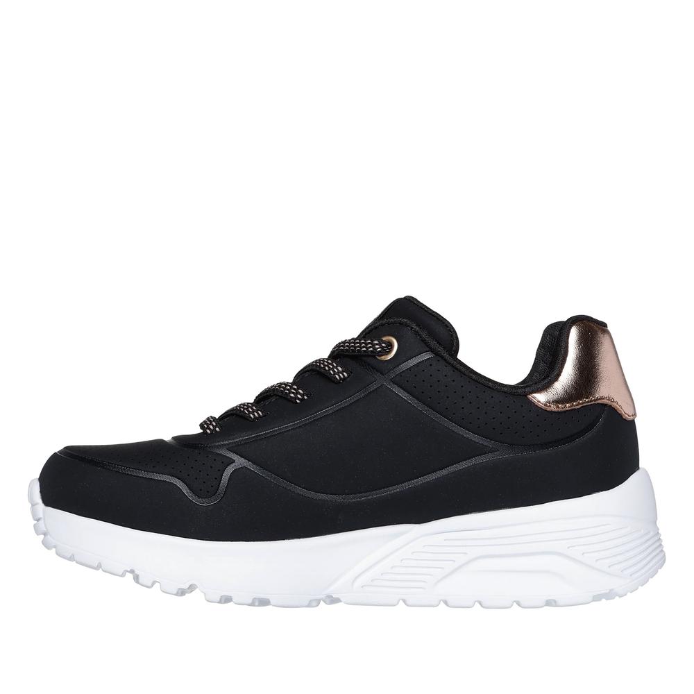 Buty dziecięce Skechers Uno Lite 310384LBLK - czarne