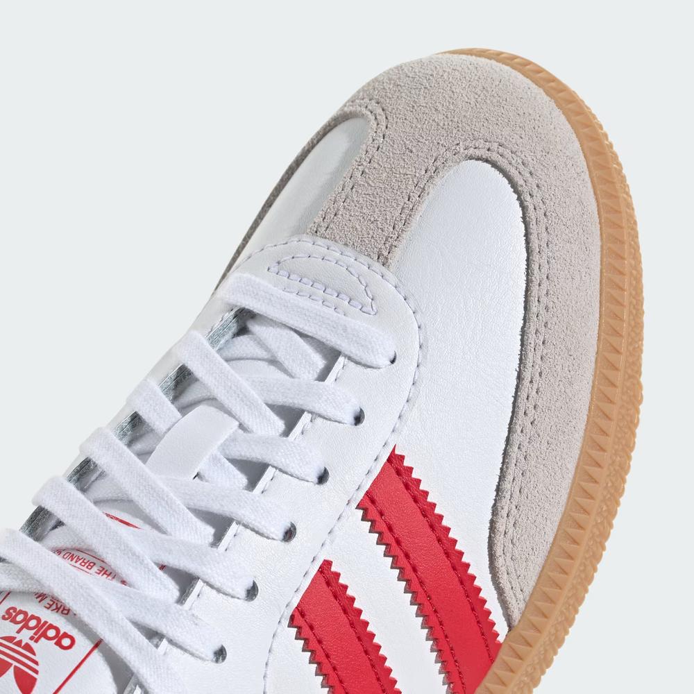 Buty młodzieżowe adidas Originals Samba OG J JQ2833 - białe