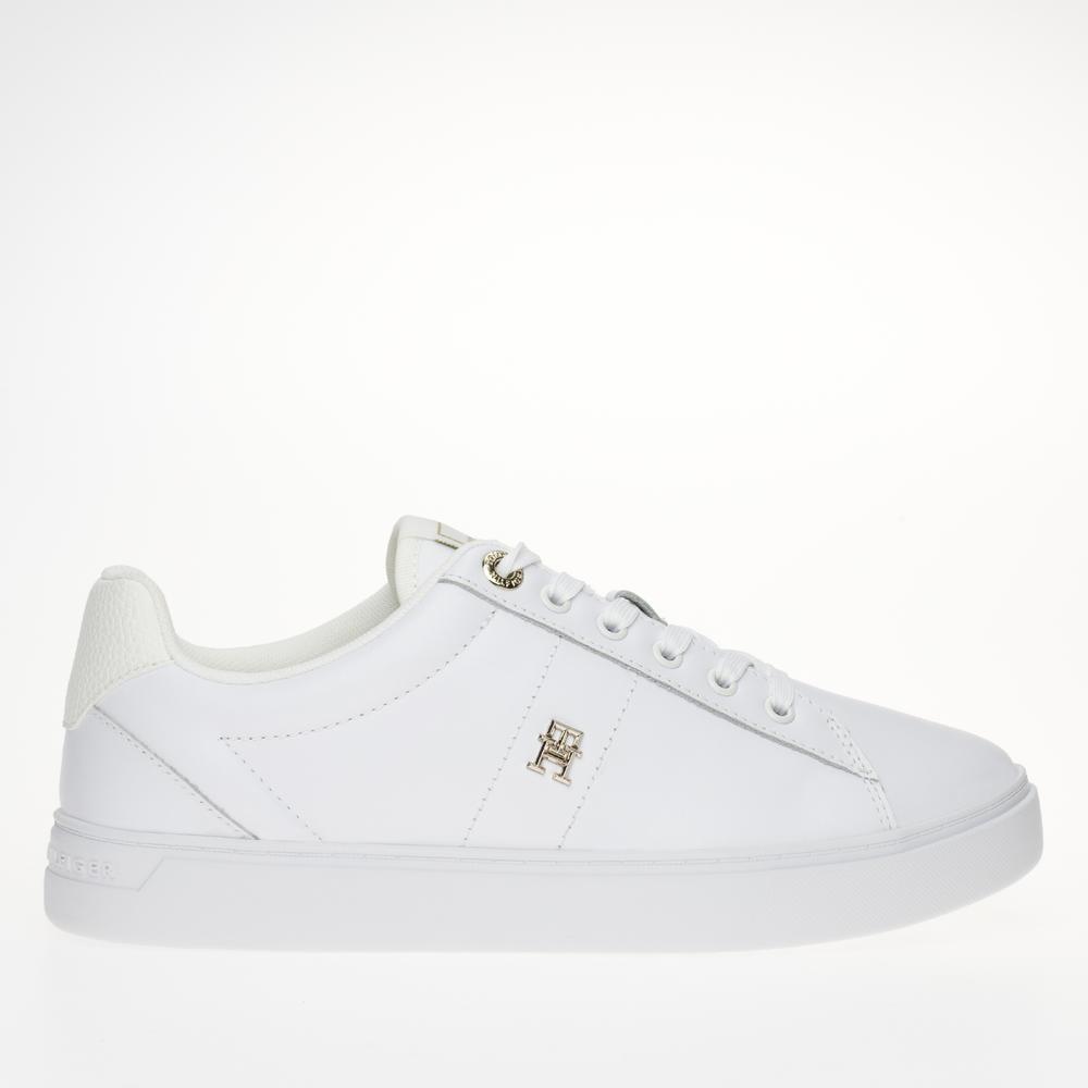 Buty Tommy Hilfiger Essential Elevated Court FW0FW07685-YBS - białe