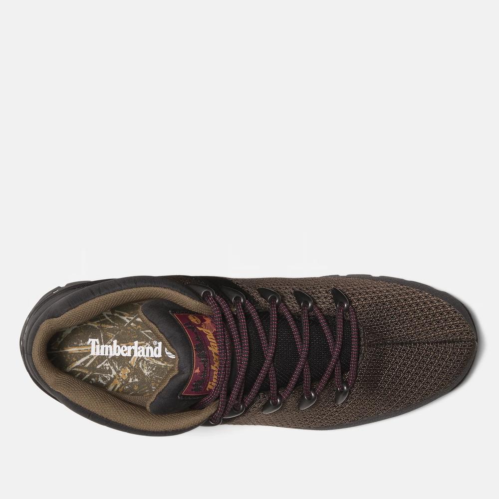Buty Timberland Euro Sprint Fabric WP A41A7EJU1 - brązowe