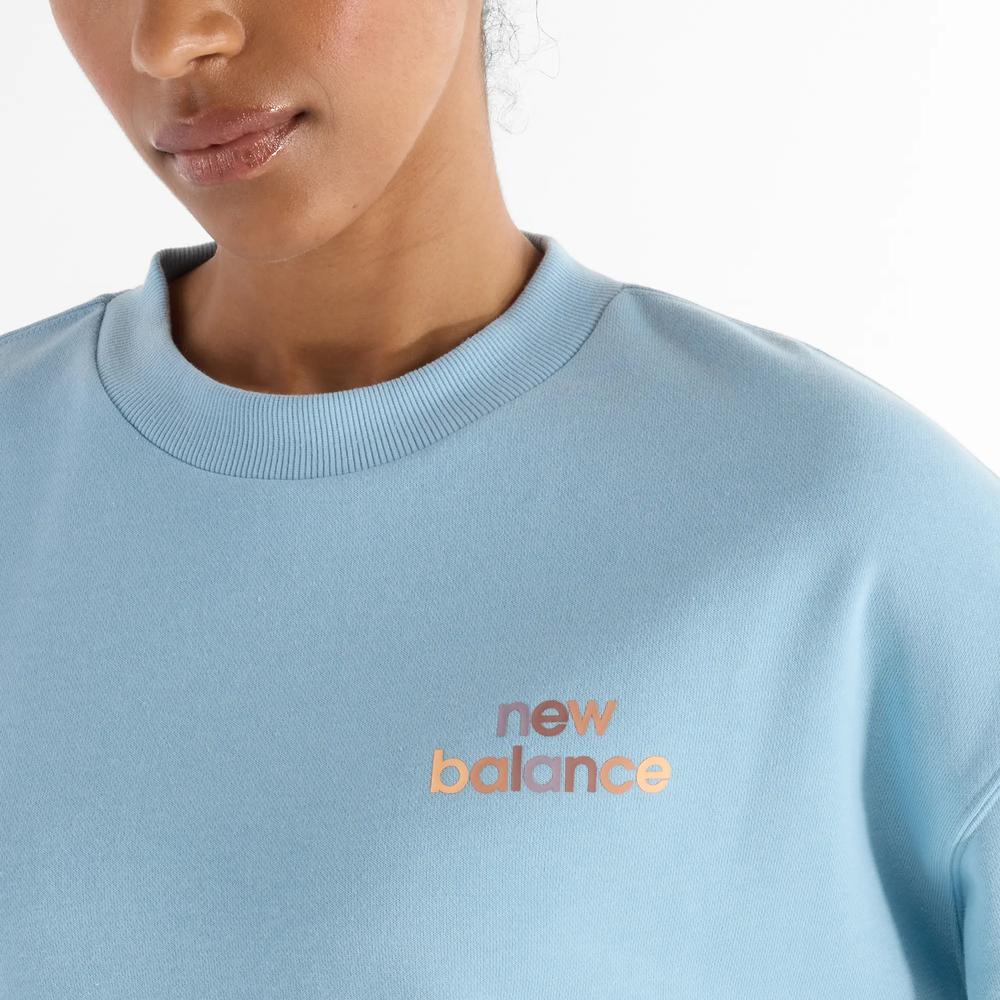 Bluza New Balance WT43559CUH - niebieska