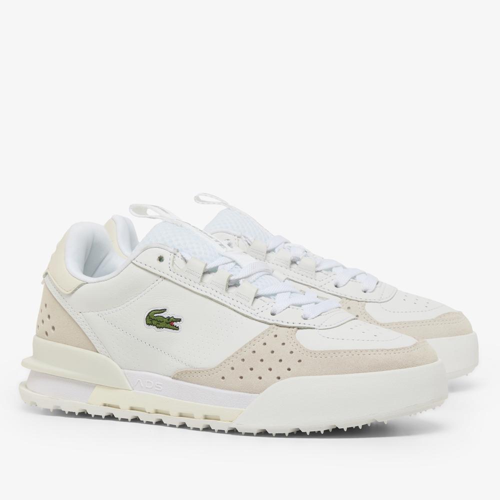 Buty damskie Lacoste Slam Break Leather 750SMA0073-02H - białe