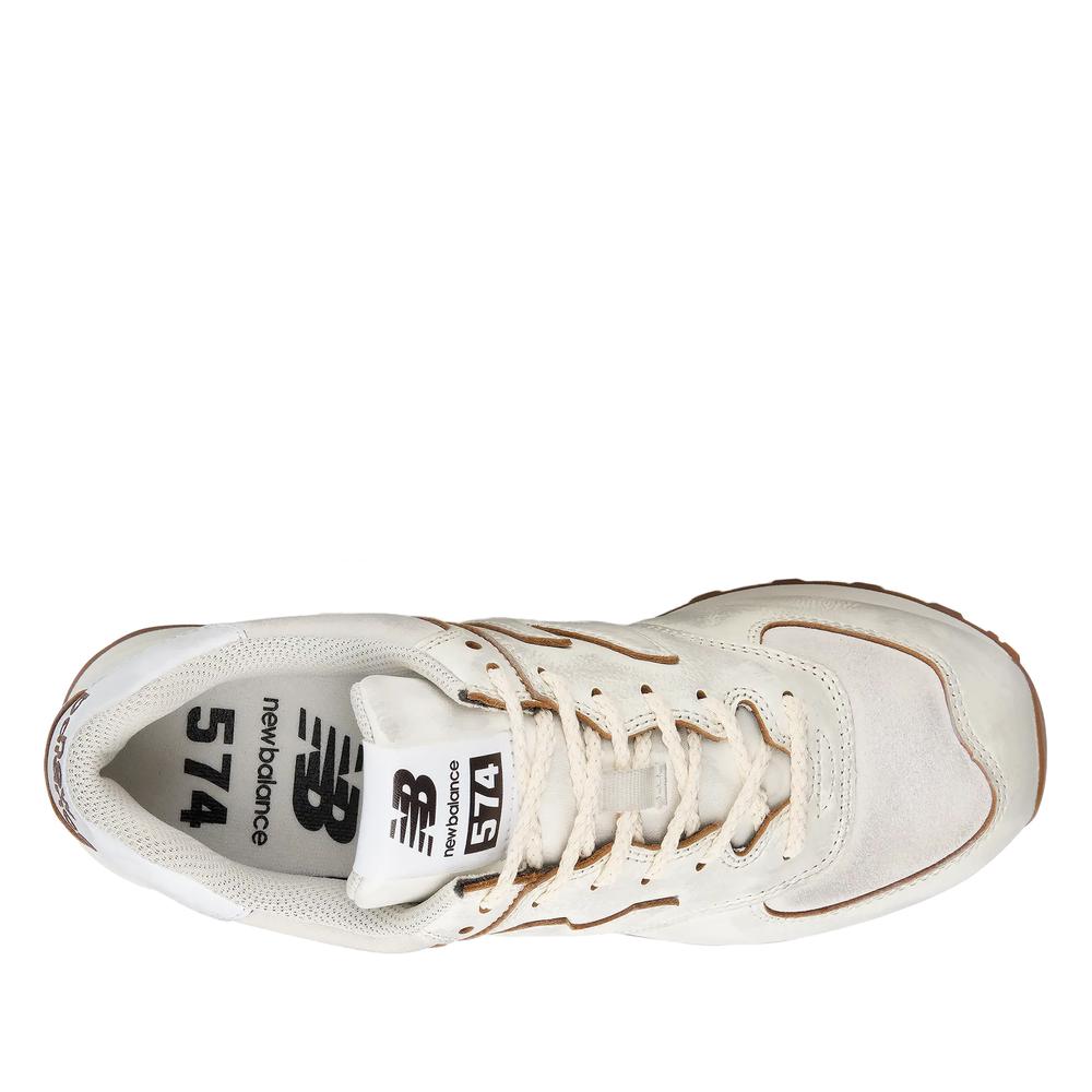 Buty damskie New Balance W574HF - beżowe