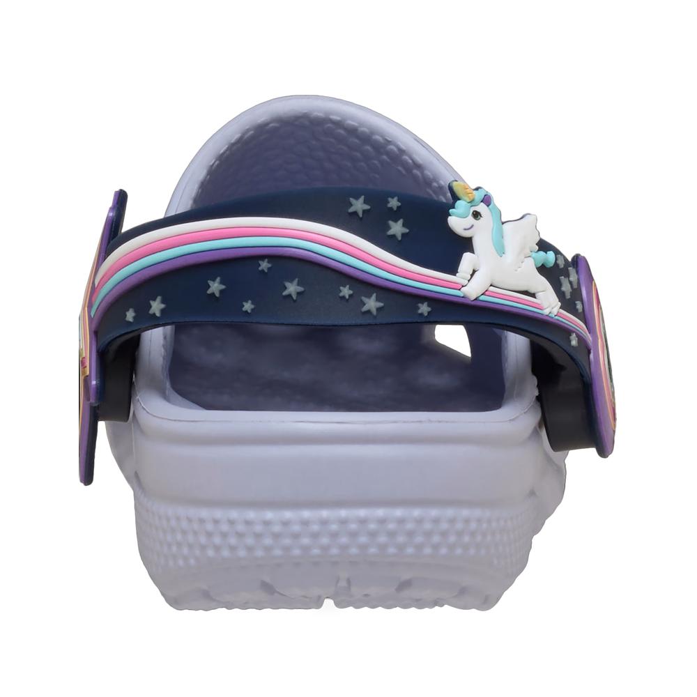Klapki dziecięce Crocs Imagination Lights Backstrap Clog 211892-5BO - niebieskie
