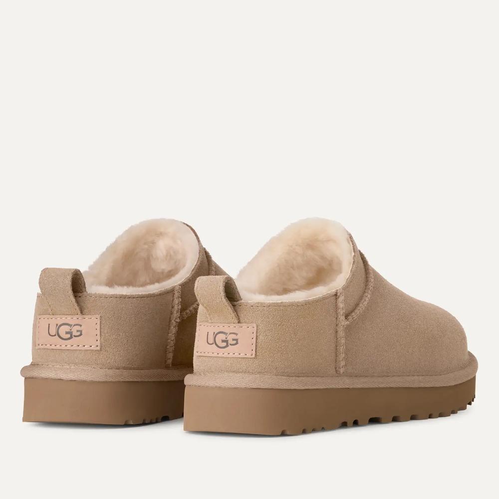 Buty damskie Ugg Classic Micro Boot 1173891-SAN - beżowe