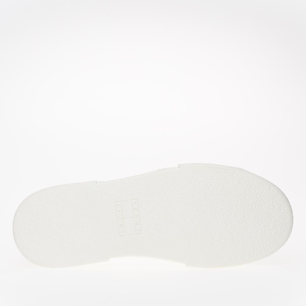 Buty Tommy Jeans Floxing Flatform EN0EN02480-YBL - białe
