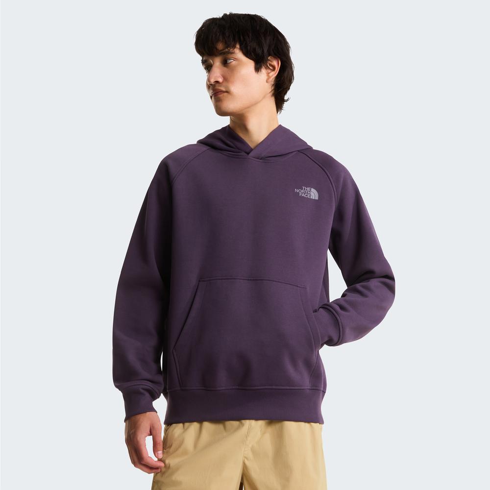 Bluza męska The North Face Raglan Box NSE 0A89F9G5O1 - fioletowa