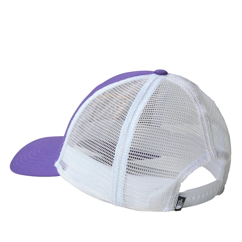 Czapka z daszkiem The North Face Mudder Trucker 0A5FXATA21 - biało-fioletowa