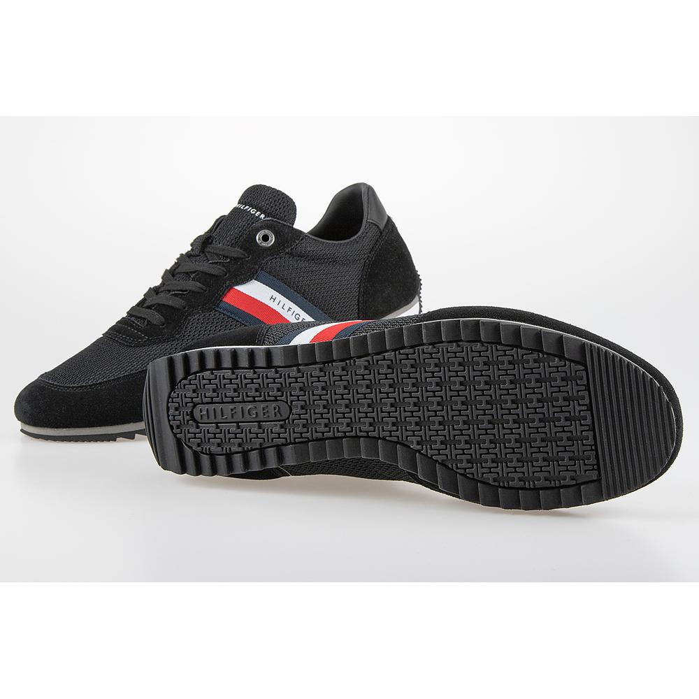 Tommy Hilfiger Essential Mesh Signature Tape Trainers > FM0FM03417-BDS