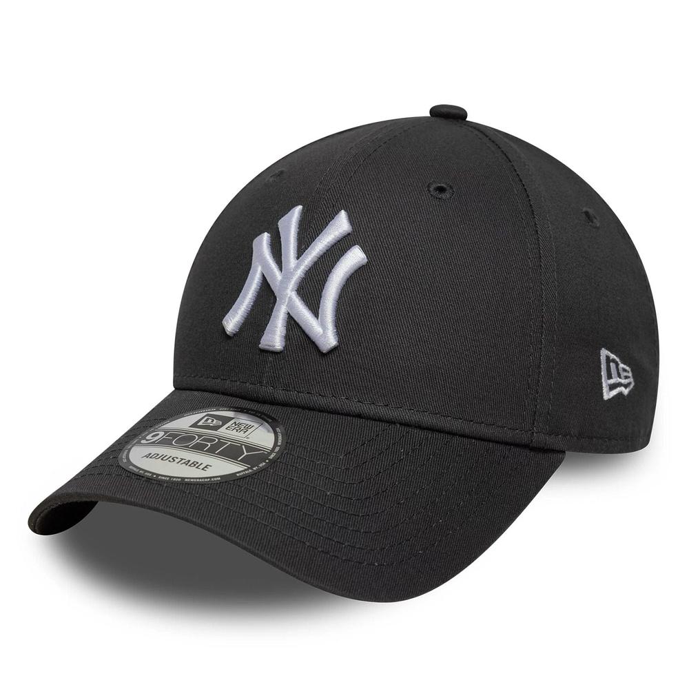 Czapka unisex New Era New York Yankees MLB League Essential 9FORTY 60771707 - czarna
