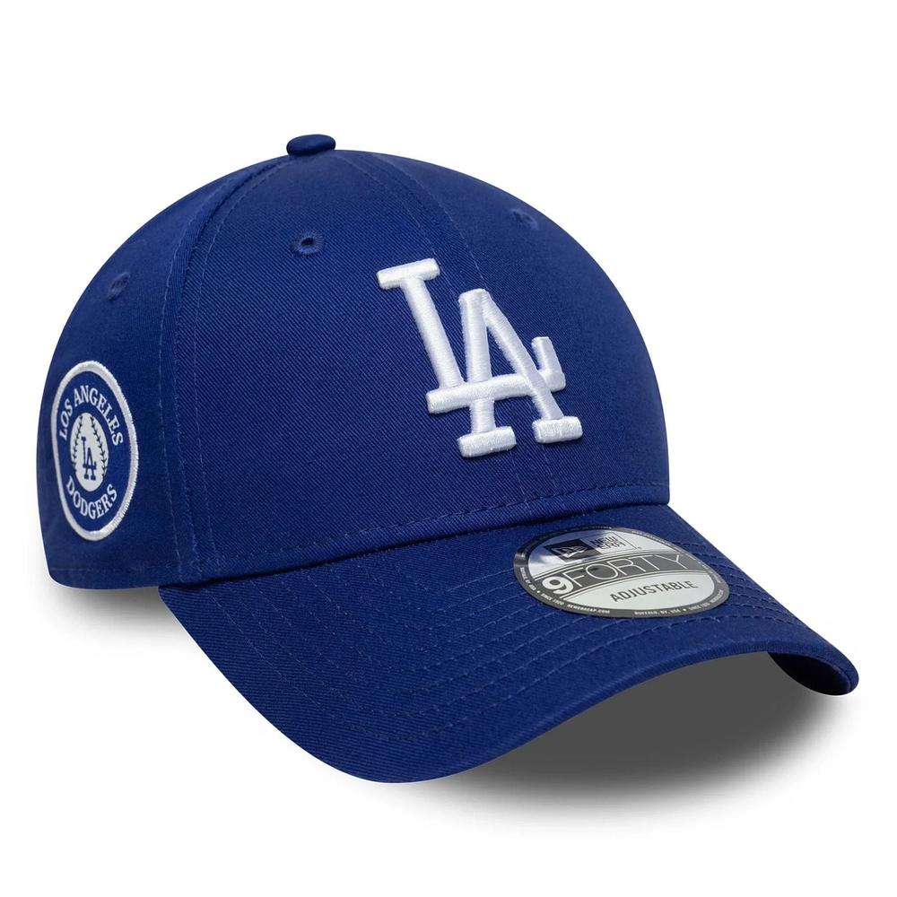 Czapka męska New Era LA Dodgers MLB Side Patch 9FORTY 60771844 - granatowa