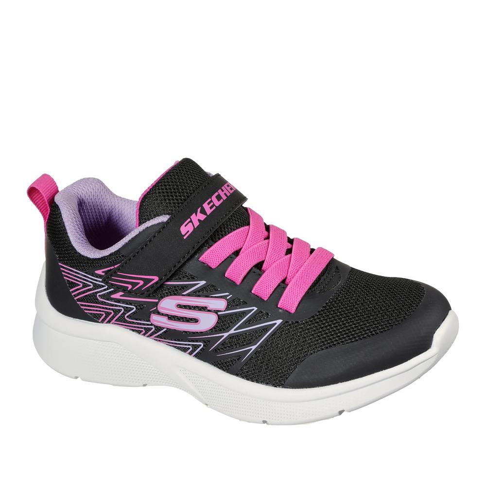 Buty dziecięce Skechers Microspecbold Delight 302468LBLK - czarne