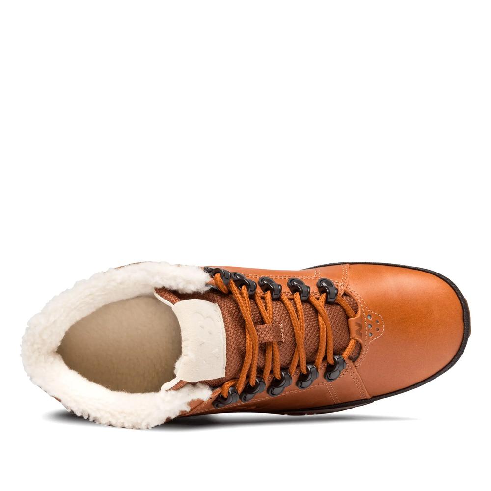 Buty New Balance H754LFT - brązowe