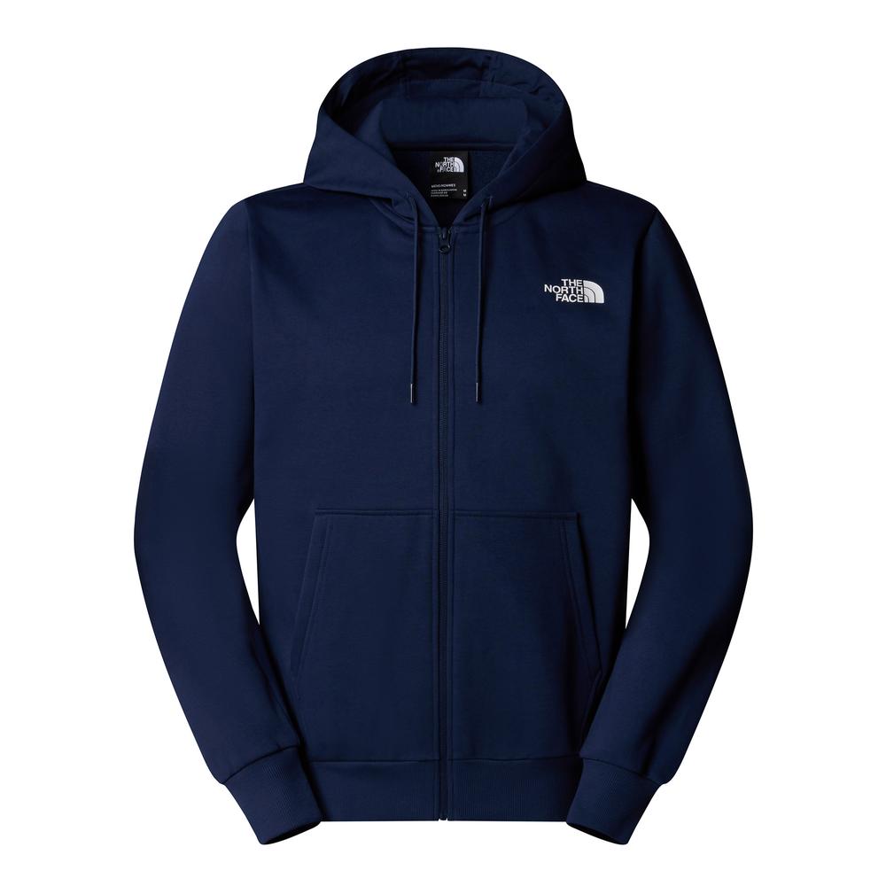 Bluza męska The North Face Simple Dome Full Zip 0A89FD8K21 - granatowa