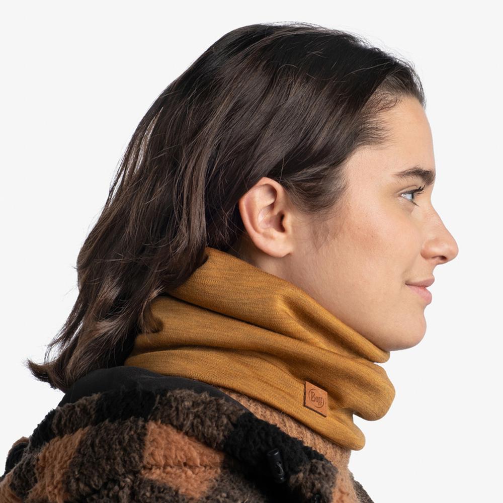 Komin Buff Merino Heavyweight 113018.118.10.00 - żółty