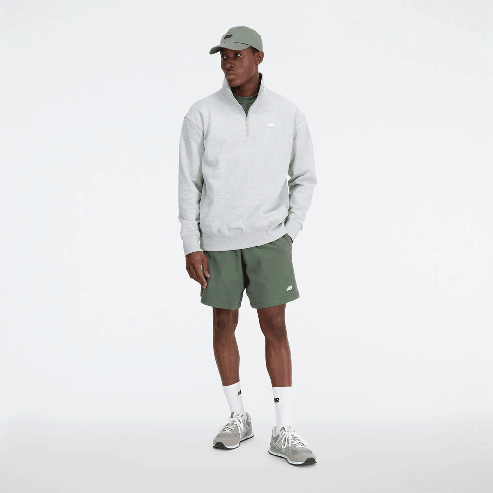 Bluza New Balance MT31501AG - szara