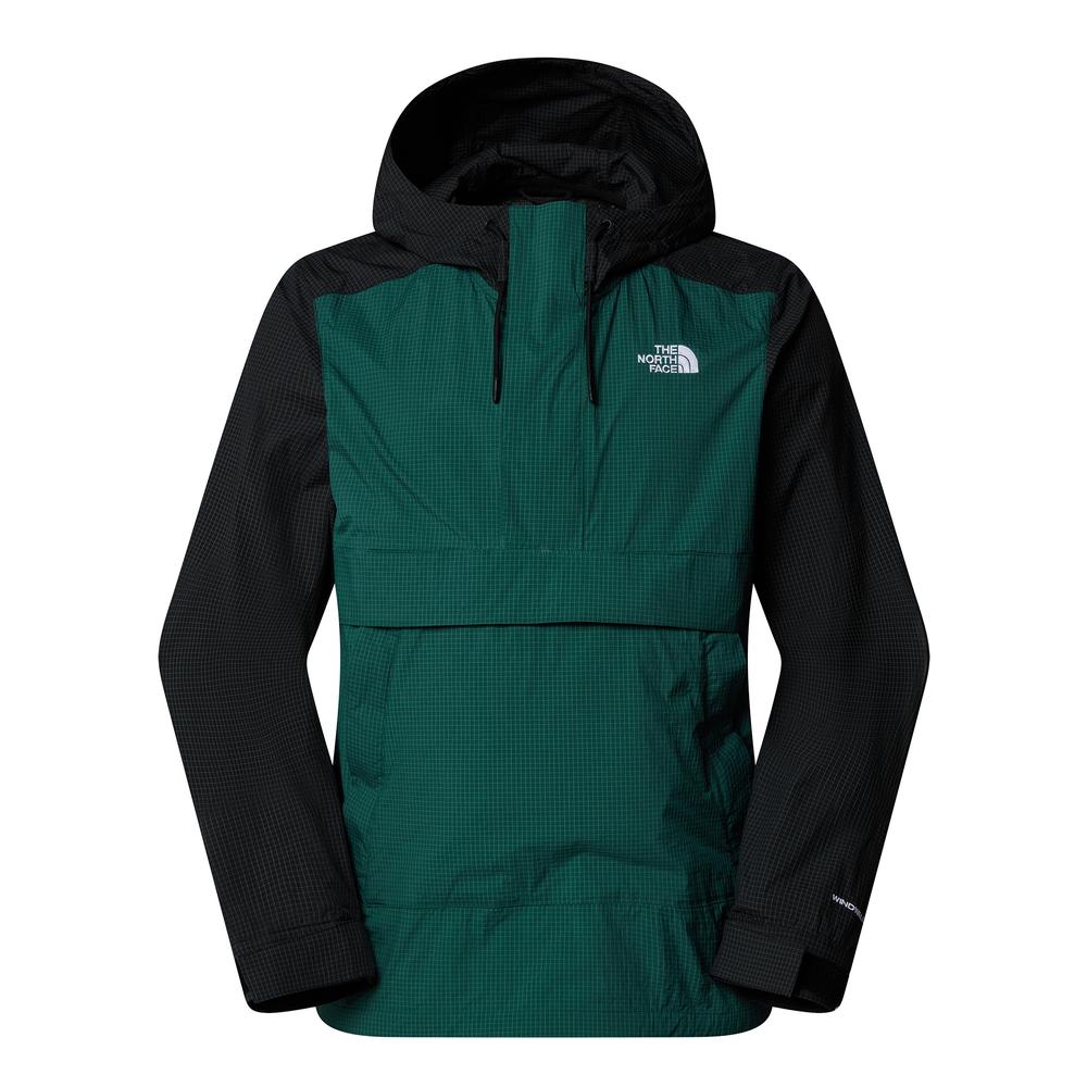 Kurtka męska The North Face Anorak Ersa 0A8FMR5861 - zielono-czarna