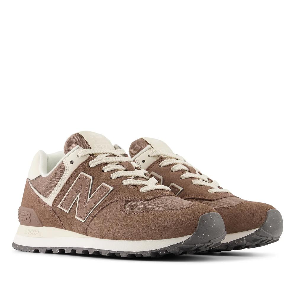 Buty damskie New Balance WL574RTS - brązowe