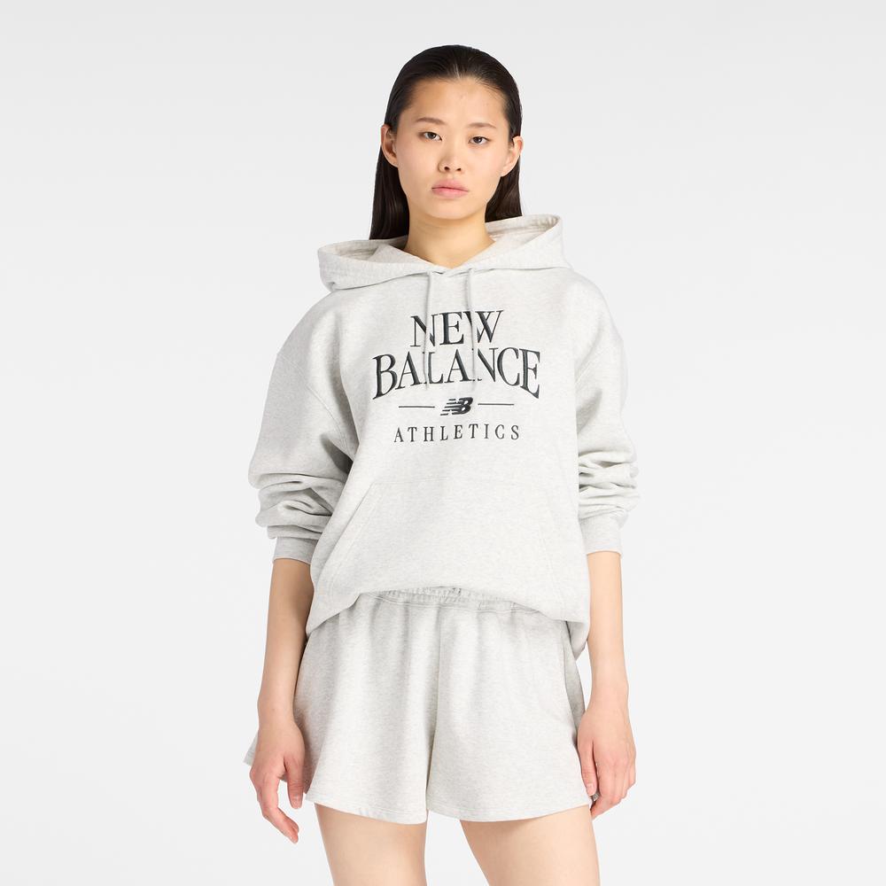 Bluza damska New Balance WT61U6QSAHH - szara