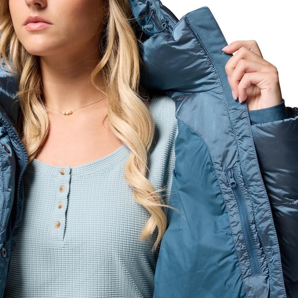Kurtka damska Columbia Amaze Puff 2133714429 - niebieska