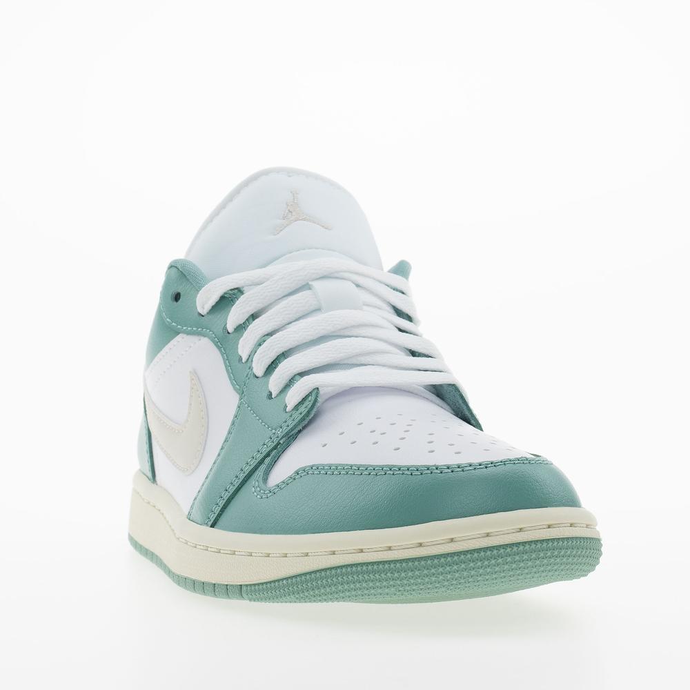 Buty damskie Nike Air Jordan 1 Low DC0774-138 - miętowo-białe