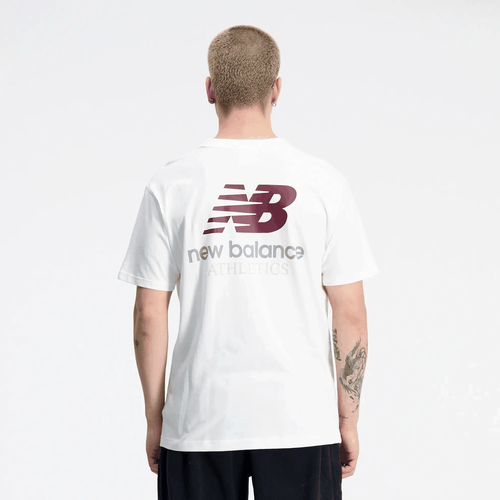 Koszulka New Balance MT31504SST - biała