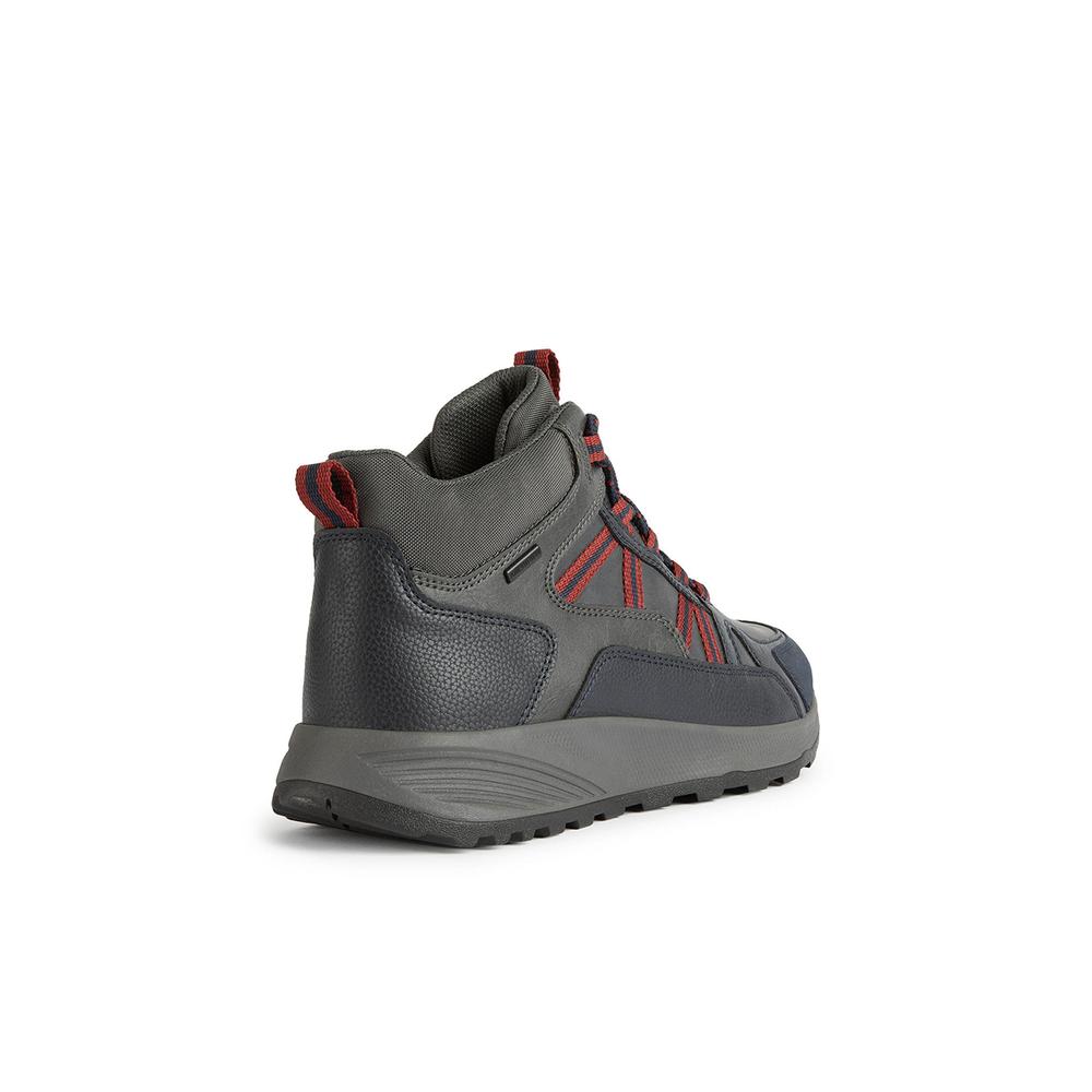 Buty Geox Terrestre B ABX U26EZB0MEBUC4002 - szaro-granatowe