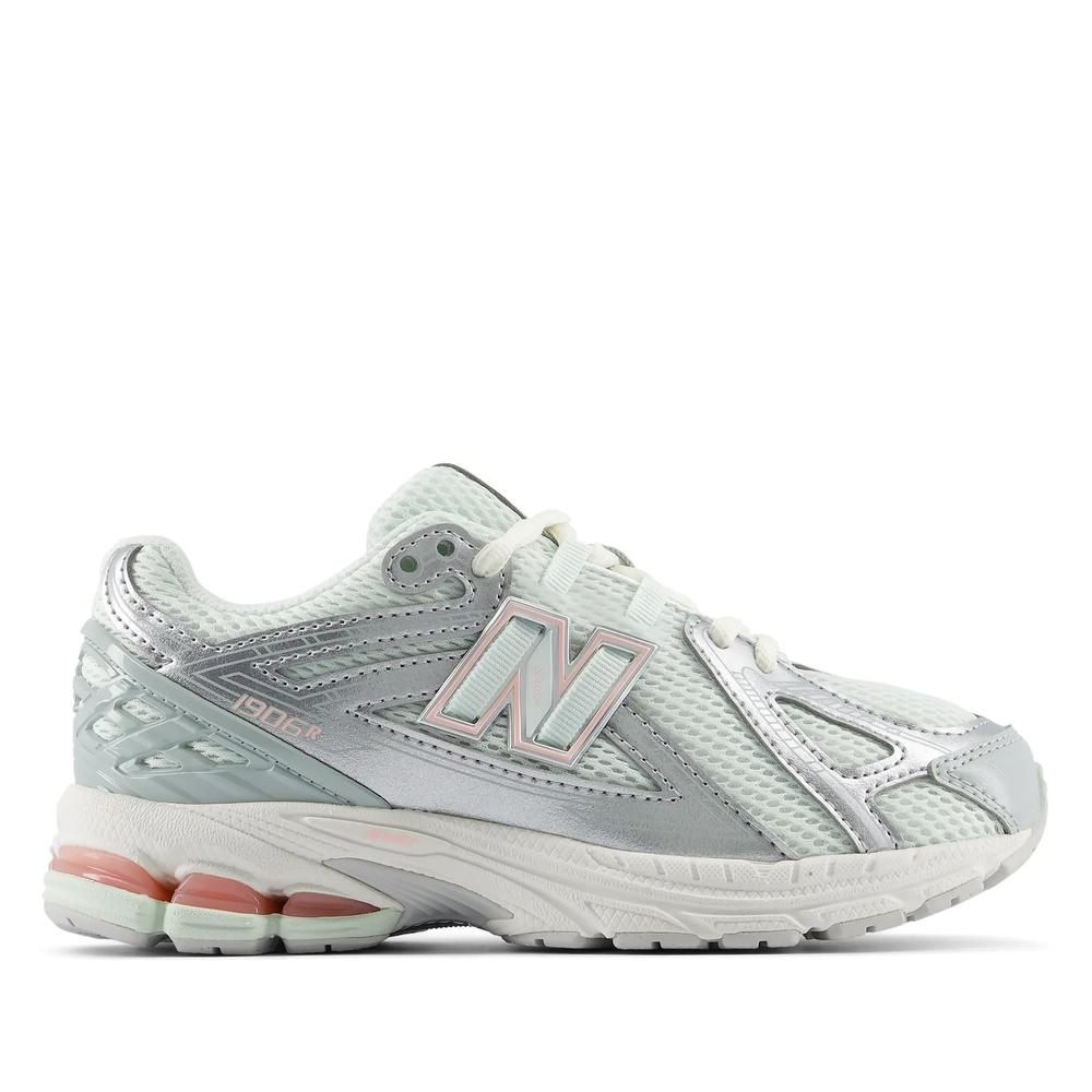Buty dziecięce New Balance P19069T2 - miętowe