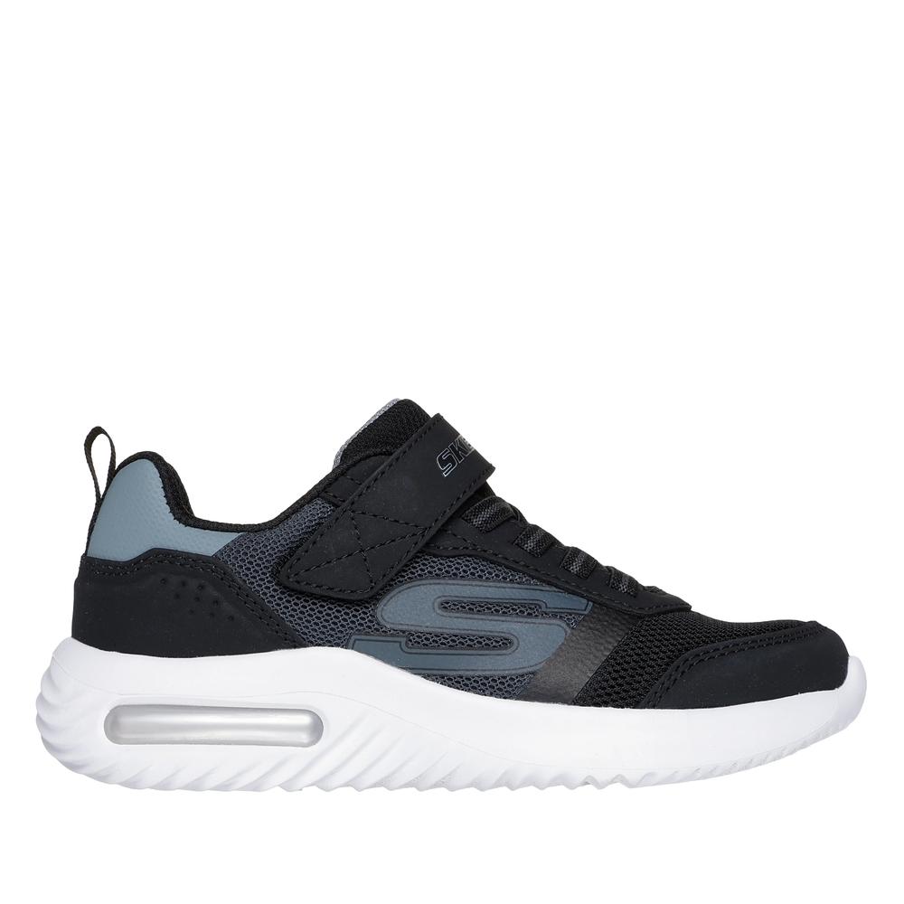 Buty dziecięce Skechers Bounder Tech Ultravoid 403723LBKCC - czarne
