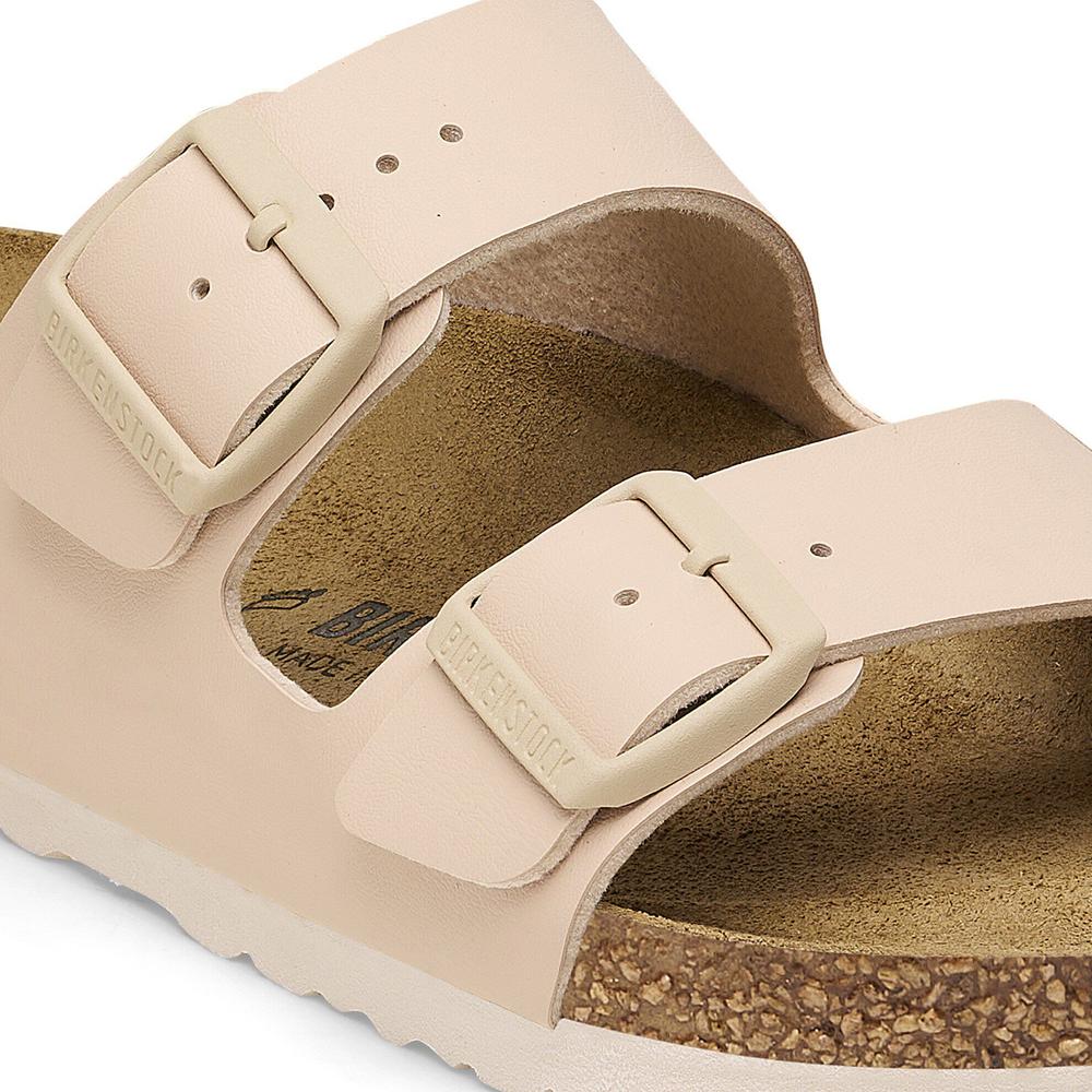 Klapki damskie Birkenstock Arizona 1027723 - beżowe