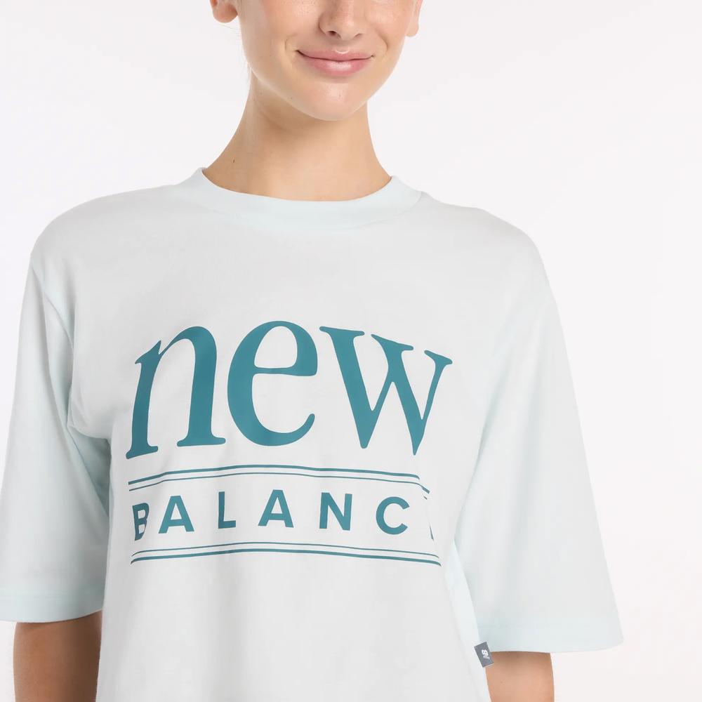 Koszulka damska New Balance WT61V5OPAAW - miętowa