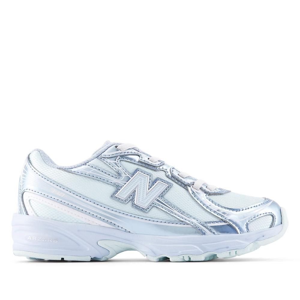 Buty dziecięce New Balance P7407QM - niebieskie