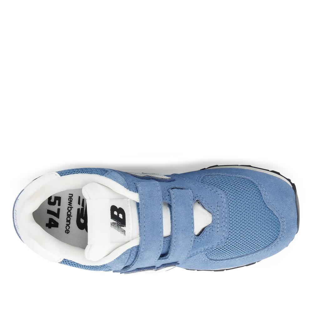 Buty dziecięce New Balance P57466A - niebieskie
