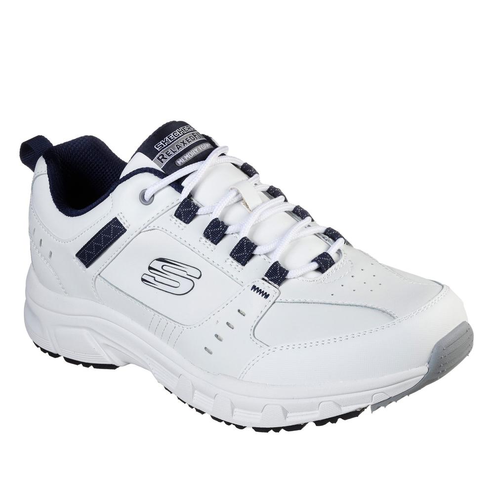 Buty Skechers Oak Canyon Redwick 51896WNV - białe