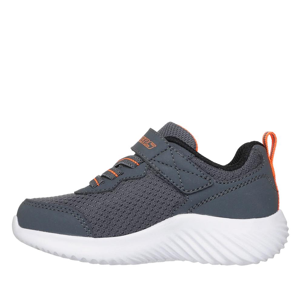 Buty dziecięce Skechers Bounder Techrox 403906NCHAR - szare