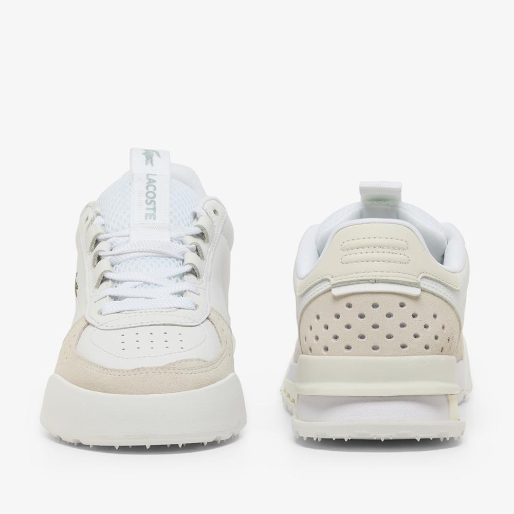 Buty damskie Lacoste Slam Break Leather 750SMA0073-02H - białe
