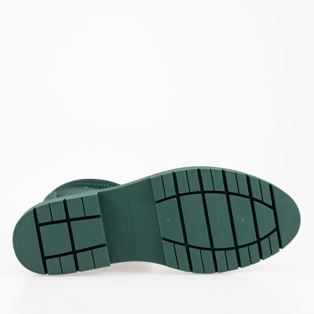 Buty Tommy Hilfiger Rain Boot Ankle FW0FW06775-MBP - zielone