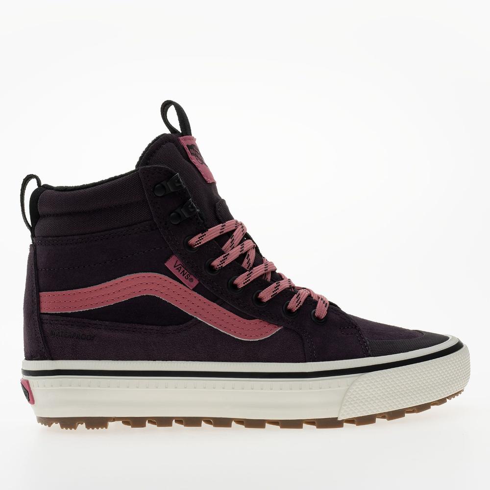 Buty damskie Vans SK8-Hi Waterproof Insulated VN000DAQ02Y1 - fioletowe