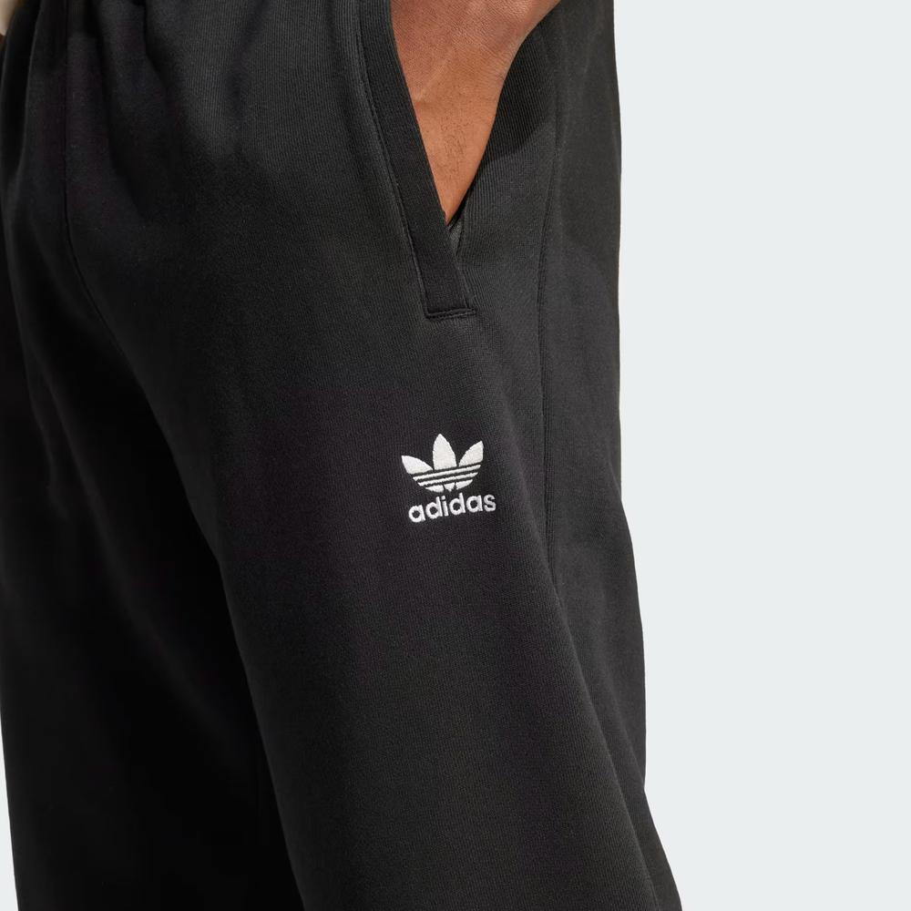 Spodnie męskie adidas Trefoil Essentials French Terry JD2422 - czarne